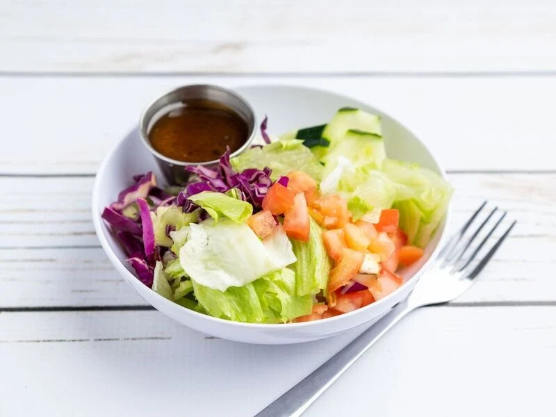 House Salad - Fresh mixed greens with vegetables and your choice of dressing